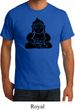 Mens Yoga Shirt Shadow Buddha Organic Tee T-Shirt