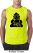 Mens Yoga Shirt Shadow Buddha Sleeveless Tee T-Shirt