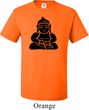 Mens Yoga Shirt Shadow Buddha Tall Tee T-Shirt