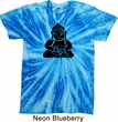 Mens Yoga Shirt Shadow Buddha Twist Tie Dye Tee T-shirt