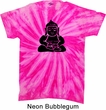 Mens Yoga Shirt Shadow Buddha Twist Tie Dye Tee T-shirt