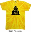 Mens Yoga Shirt Shadow Buddha Twist Tie Dye Tee T-shirt