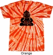 Mens Yoga Shirt Shadow Buddha Twist Tie Dye Tee T-shirt