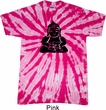 Mens Yoga Shirt Shadow Buddha Twist Tie Dye Tee T-shirt