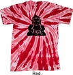 Mens Yoga Shirt Shadow Buddha Twist Tie Dye Tee T-shirt