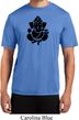 Mens Yoga Shirt Shadow Ganesha Moisture Wicking Tee T-Shirt