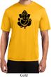 Mens Yoga Shirt Shadow Ganesha Moisture Wicking Tee T-Shirt