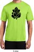Mens Yoga Shirt Shadow Ganesha Moisture Wicking Tee T-Shirt