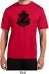 Mens Yoga Shirt Shadow Ganesha Moisture Wicking Tee T-Shirt