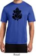Mens Yoga Shirt Shadow Ganesha Moisture Wicking Tee T-Shirt