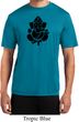 Mens Yoga Shirt Shadow Ganesha Moisture Wicking Tee T-Shirt