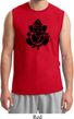 Mens Yoga Shirt Shadow Ganesha Muscle Tee T-Shirt