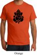Mens Yoga Shirt Shadow Ganesha Organic Tee T-Shirt