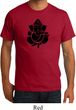 Mens Yoga Shirt Shadow Ganesha Organic Tee T-Shirt