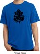 Mens Yoga Shirt Shadow Ganesha Pigment Dyed Tee T-Shirt