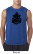 Mens Yoga Shirt Shadow Ganesha Sleeveless Tee T-Shirt