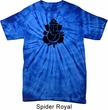 Mens Yoga Shirt Shadow Ganesha Spider Tie Dye Tee T-shirt