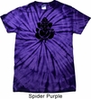 Mens Yoga Shirt Shadow Ganesha Spider Tie Dye Tee T-shirt