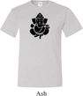 Mens Yoga Shirt Shadow Ganesha Tall Tee T-Shirt