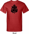 Mens Yoga Shirt Shadow Ganesha Tall Tee T-Shirt