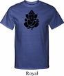 Mens Yoga Shirt Shadow Ganesha Tall Tee T-Shirt
