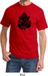 Mens Yoga Shirt Shadow Ganesha Tee T-Shirt