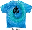 Mens Yoga Shirt Shadow Ganesha Tie Dye Tee T-shirt