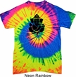 Mens Yoga Shirt Shadow Ganesha Tie Dye Tee T-shirt