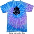 Mens Yoga Shirt Shadow Ganesha Tie Dye Tee T-shirt