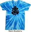 Mens Yoga Shirt Shadow Ganesha Twist Tie Dye Tee T-shirt