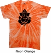 Mens Yoga Shirt Shadow Ganesha Twist Tie Dye Tee T-shirt