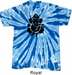 Mens Yoga Shirt Shadow Ganesha Twist Tie Dye Tee T-shirt