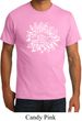 Mens Yoga Shirt Sketch Lotus Organic Tee T-Shirt