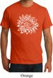 Mens Yoga Shirt Sketch Lotus Organic Tee T-Shirt