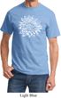 Mens Yoga Shirt Sketch Lotus Tee T-Shirt
