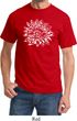 Mens Yoga Shirt Sketch Lotus Tee T-Shirt
