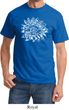 Mens Yoga Shirt Sketch Lotus Tee T-Shirt