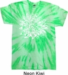 Mens Yoga Shirt Sketch Lotus Twist Tie Dye Tee T-shirt