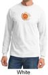 Mens Yoga Shirt Sleeping Sun Meditation Adult Long Sleeve Shirt