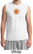 Mens Yoga Shirt Sleeping Sun Meditation Adult Muscle Shirt