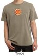 Mens Yoga Shirt Sleeping Sun Meditation Adult Pigment Dyed T-shirt