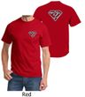 Mens Yoga Shirt Super OM Front and Back Print T-Shirt