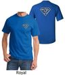Mens Yoga Shirt Super OM Front and Back Print T-Shirt