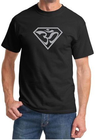 Mens Yoga Shirt Super OM T-shirt