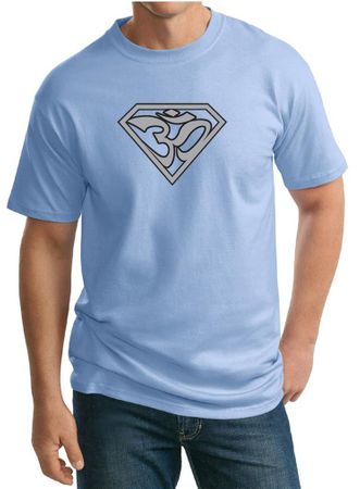Mens Yoga Shirt Super OM Tall T-Shirt