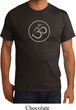 Mens Yoga Shirt Thin OM Organic Tee T-Shirt