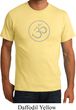 Mens Yoga Shirt Thin OM Organic Tee T-Shirt