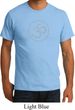 Mens Yoga Shirt Thin OM Organic Tee T-Shirt