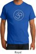 Mens Yoga Shirt Thin OM Organic Tee T-Shirt