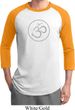 Mens Yoga Shirt Thin OM Raglan Tee T-Shirt
